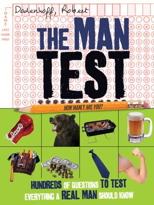 cover image of The Man Test
